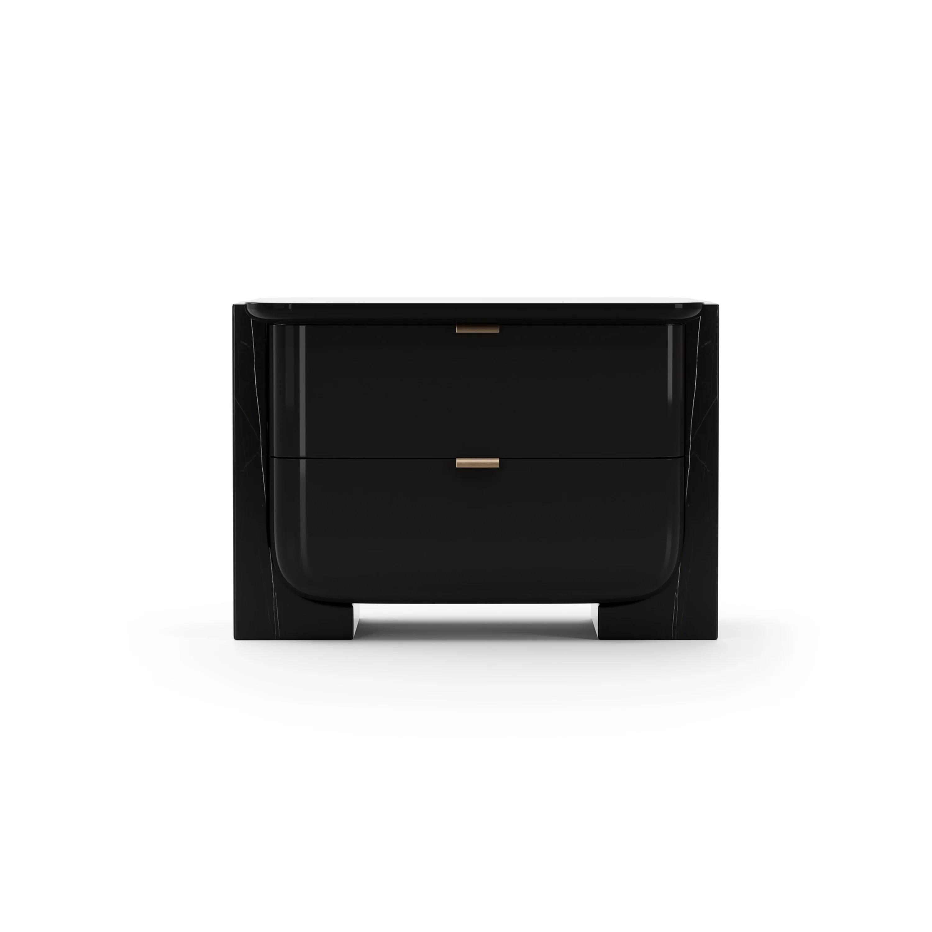 Overlap Large Nightstand Dark